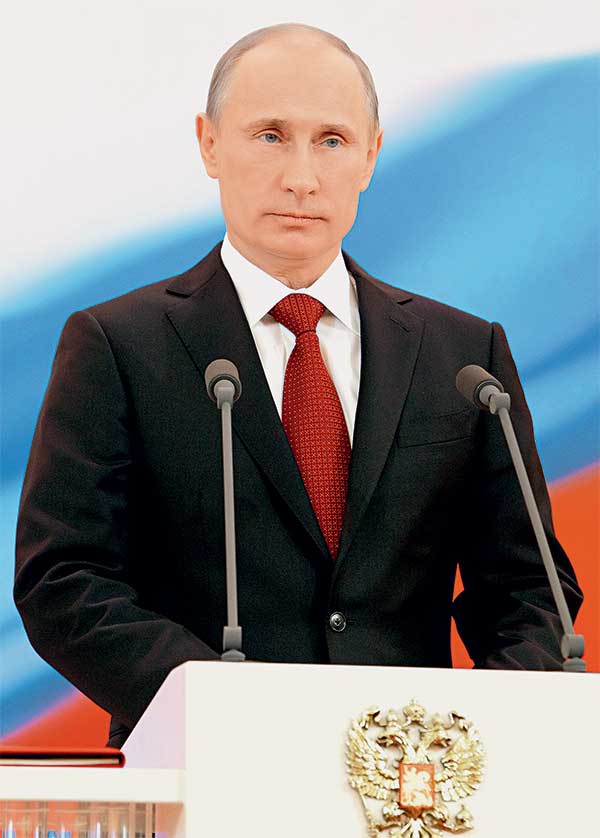 Выступление В. В. Путина в Большом Кремлевском дворце